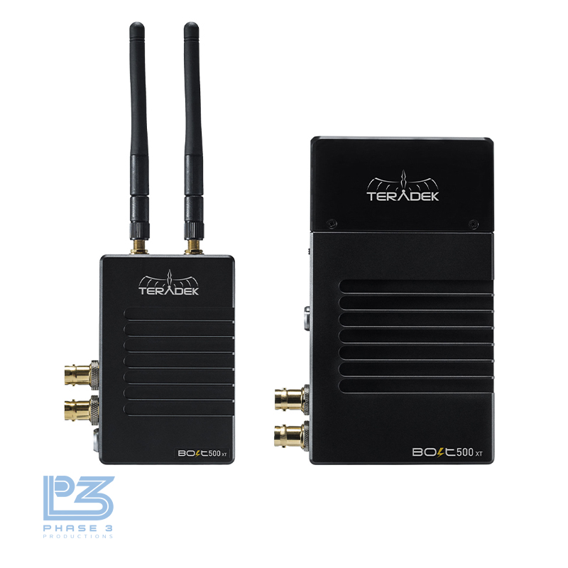 Teradek Bolt 500 XT 3G-SDI/HDMI Wireless Transmitter and Receiver Set