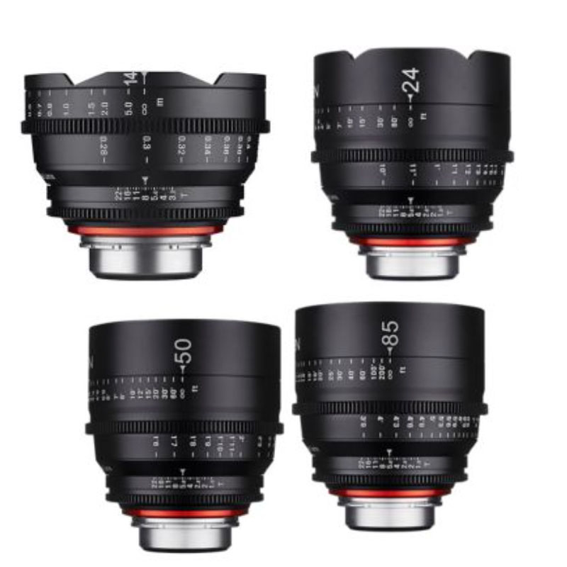 XEEN (4) Lens Set - EF Mount