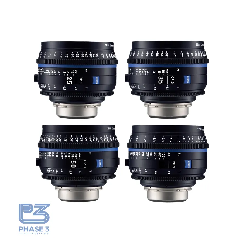 Zeiss CP3 Cine Kit (4 Lenses)