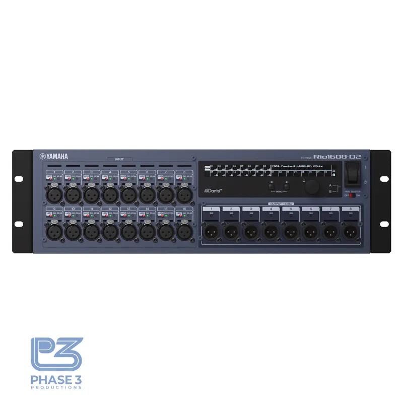 Yamaha Rio1608-D2 Stage Box